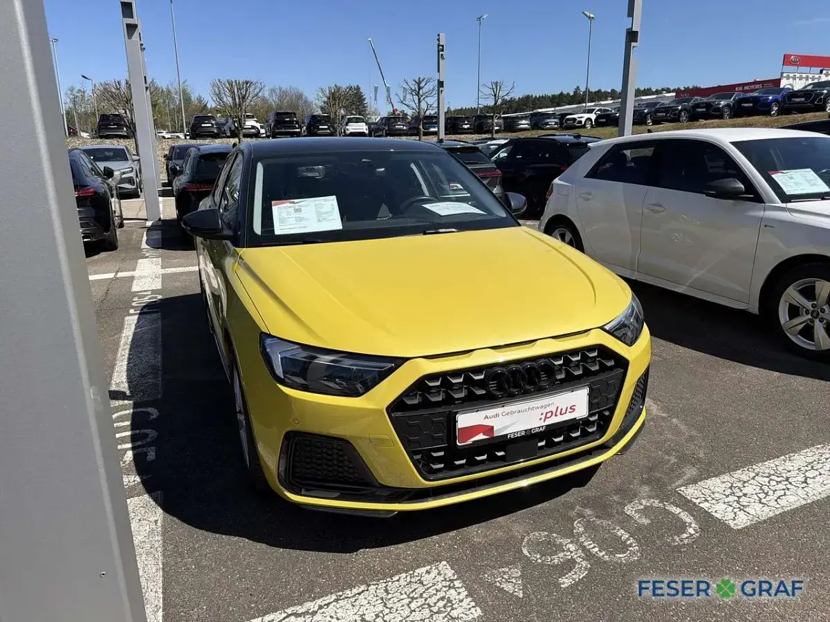 Gebraucht Audi A1 Sportback Advanced Plus 110 PS (80 kW) 2023 Pythongelb metallic Kleinwagen