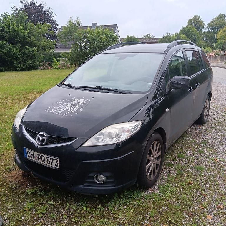 Schwarz Gebraucht 2010 Mazda 5 Exclusive Van / Kleinbus | 2.200 € (Guter Preis) - Bild 1/4