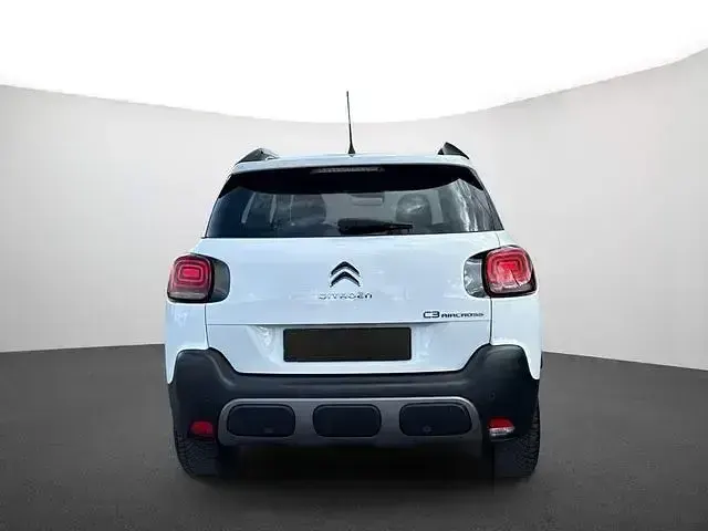 Gebraucht Citroën C3 Aircross PureTech 110 PS (80 kW) 2024 Lack weiss banquise/typ aussenverkleidung spiegel flach standard SUV