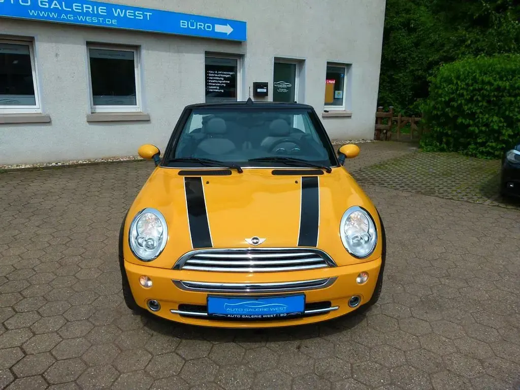 Gebraucht Mini Cooper S Cabriolet 116 PS (85 kW) 2008 Gelb Cabrio