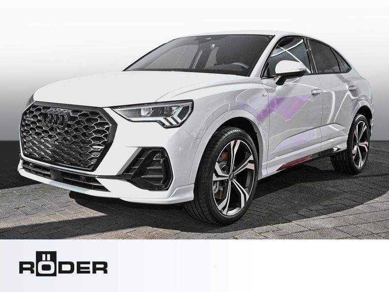 Weiß Gebraucht 2022 Audi Q3 Sportback S-Line SUV | 52.990 € - Bild 1/4