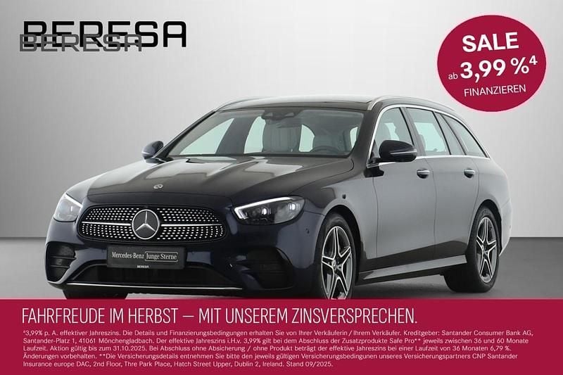 Blau Gebraucht 2023 Mercedes E400 AMG Kombi | 56.280 € (Etwas zu teuer) - Bild 1/4