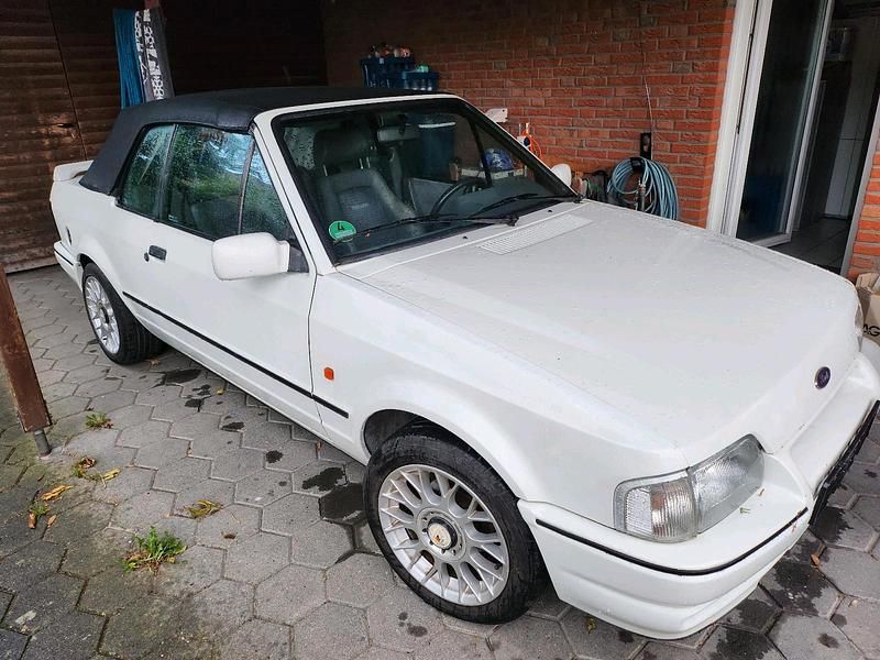 Gebraucht Ford Escort Cabriolet 1986 Weiß Cabrio