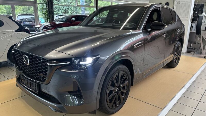 Grau Neu 2025 Mazda CX-60 Homura-Line SUV | 56.990 € (Fairer Preis) - Bild 1/4