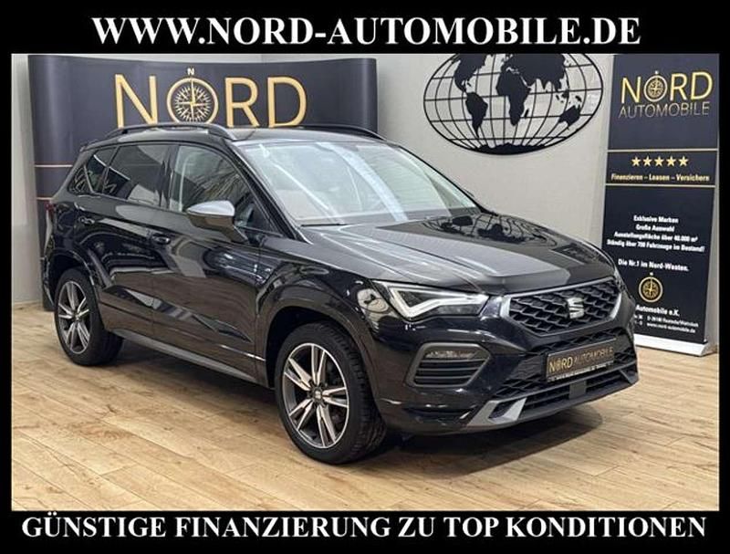 Gebraucht Seat Ateca FR 150 PS (110 kW) 2022 Magic schwarz (metallic) SUV