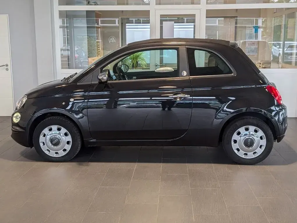 Gebraucht Fiat 500 Mirror 69 PS (50 kW) 2017 Schwarz Cabrio
