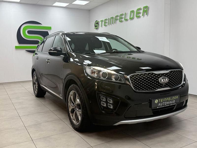 Schwarz Gebraucht 2017 Kia Sorento Platinum Edition SUV | 17.999 € (Teuer) - Bild 1/4