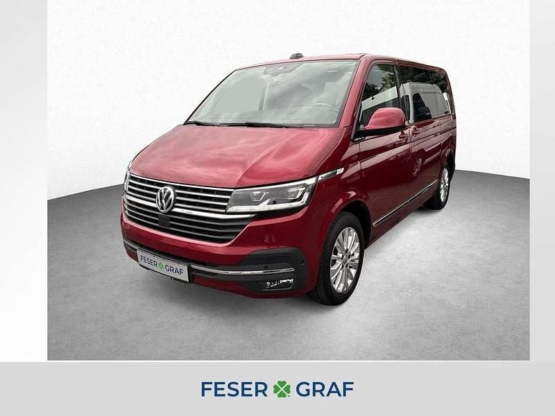 Fortanarot metallic Gebraucht 2021 VW T6.1 Exclusive Van | 51.900 € (Superpreis) - Bild 1/4