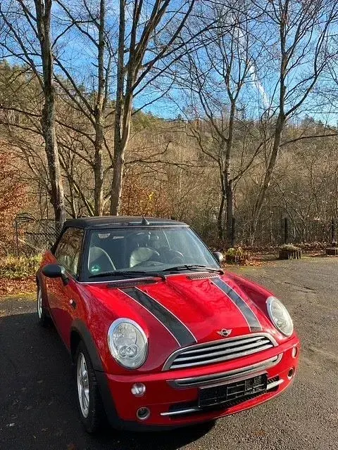 Gebraucht Mini One Cabriolet 90 PS (66 kW) 2008 Rot Cabrio