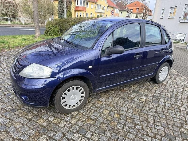 Gebraucht Citroën C3 Comfort 73 PS (53 kW) 2008 Blau metalliclackierung Kleinwagen