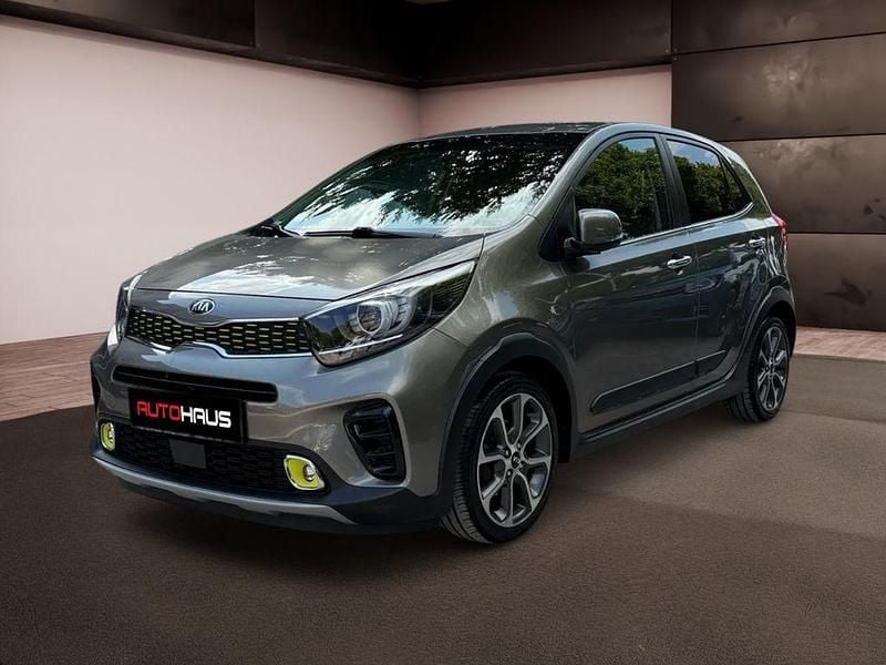 Silber Gebraucht 2019 Kia Picanto X-Line Kleinwagen | 14.200 € (Fairer Preis) - Bild 1/4