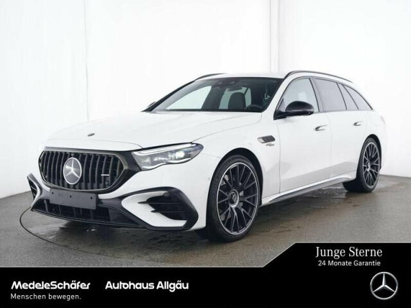 Manufaktur lack manufaktur opalithweiß b (metallic) Gebraucht 2025 Mercedes E53 AMG AMG Kombi | 78.260 € - Bild 1/4
