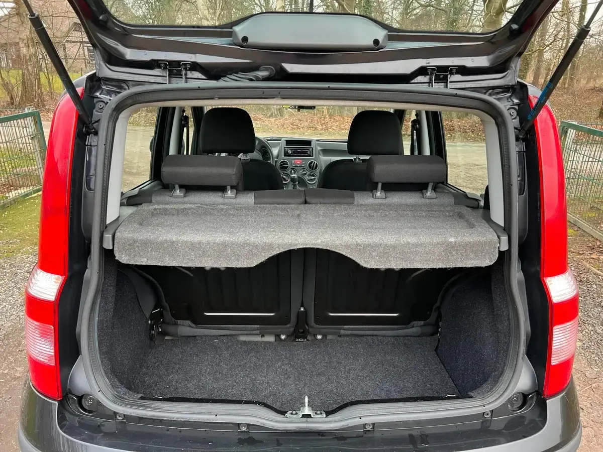 Gebraucht Fiat Panda Dynamic 69 PS (50 kW) 2011 Schwarz Kleinwagen