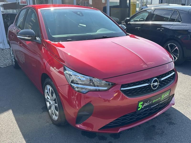 Gebraucht Opel Corsa Edition 101 PS (74 kW) 2023 Chili rot/kardio rot Kleinwagen