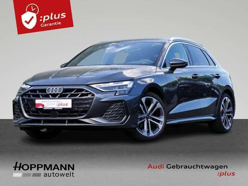 Daytonagrau perleffekt Gebraucht 2024 Audi A3 S-Line Limousine | 37.990 € - Bild 1/4