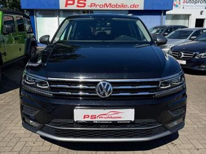 Gebraucht VW Tiguan Allspace Highline 150 PS (110 kW) 2018 Schwarz SUV