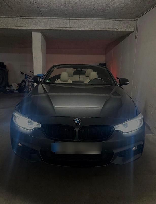 Grau Gebraucht 2016 BMW 420 M Sport Cabrio | 23.300 € (Fairer Preis) - Bild 1/4