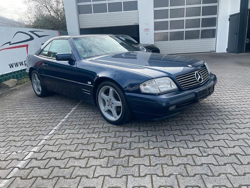 Gebraucht Mercedes SL320 231 PS (169 kW) 1998 Blau Cabrio