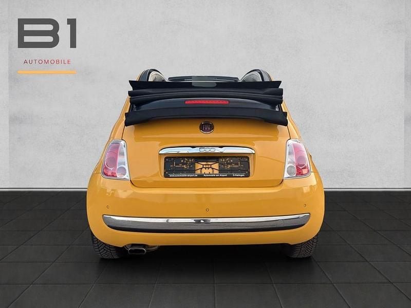 Gebraucht Fiat 500 Lounge 69 PS (50 kW) 2015 Gelb Cabrio