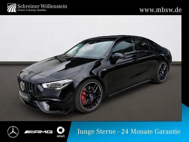Nachtschwarz Gebraucht 2023 Mercedes CLA45 AMG AMG Coupé | 57.990 € (Etwas zu teuer) - Bild 1/4