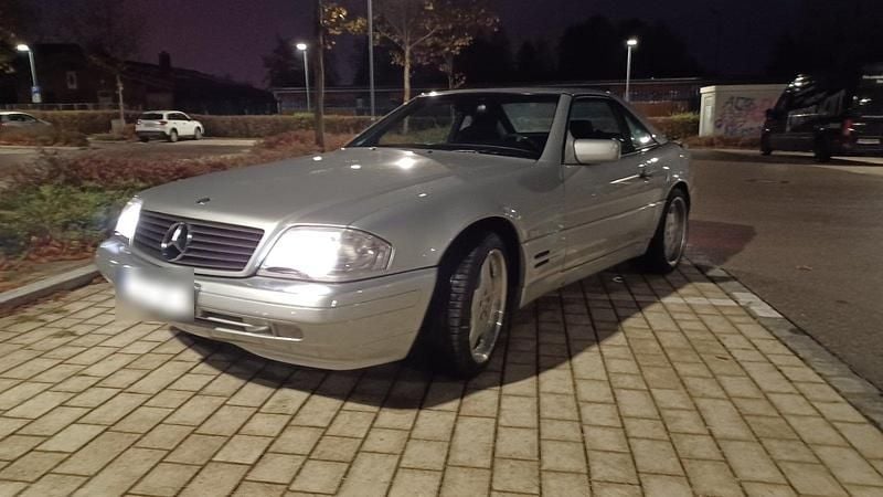 Silber Gebraucht 1998 Mercedes SL500 Cabrio | 29.000 € (Guter Preis) - Bild 1/4