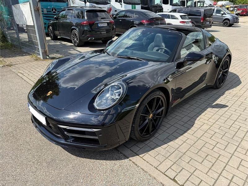 Schwarz Gebraucht 2021 Porsche 911 Targa 4 Cabrio | 142.900 € (Fairer Preis) - Bild 1/4