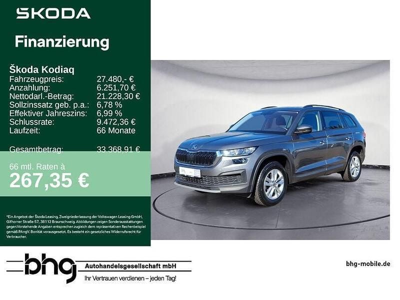 Gebraucht Skoda Kodiaq Business Line 150 PS (110 kW) 2023 Grau SUV