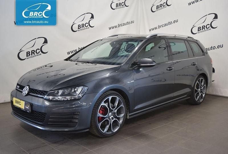 Schwarz Gebraucht 2015 VW Golf VII GTD Kombi | 8.900 € (Guter Preis) - Bild 1/4