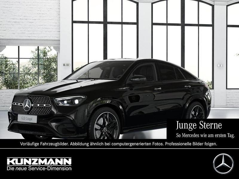 Obsidianschwarz metallic Gebraucht 2023 Mercedes GLE450 AMG AMG Coupé | 81.890 € (Guter Preis) - Bild 1/4