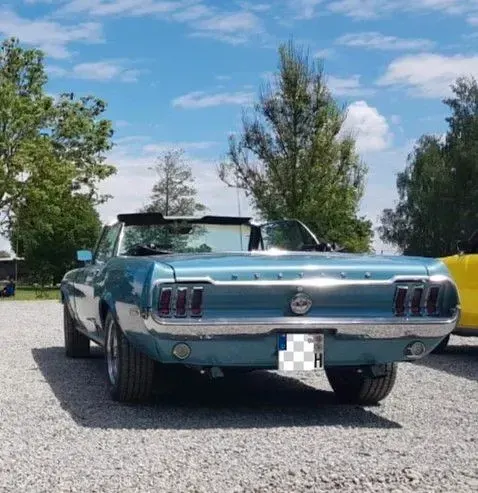 Gebraucht Ford Mustang 200 PS (147 kW) 1968 Blau Cabrio