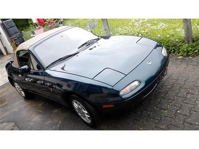 Gebraucht Mazda MX5 90 PS (66 kW) 1996 Blau Cabrio