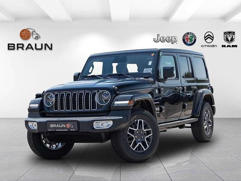 Schwarz Gebraucht 2025 Jeep Wrangler Sahara SUV | 60.850 € (Fairer Preis) - Bild 1/4