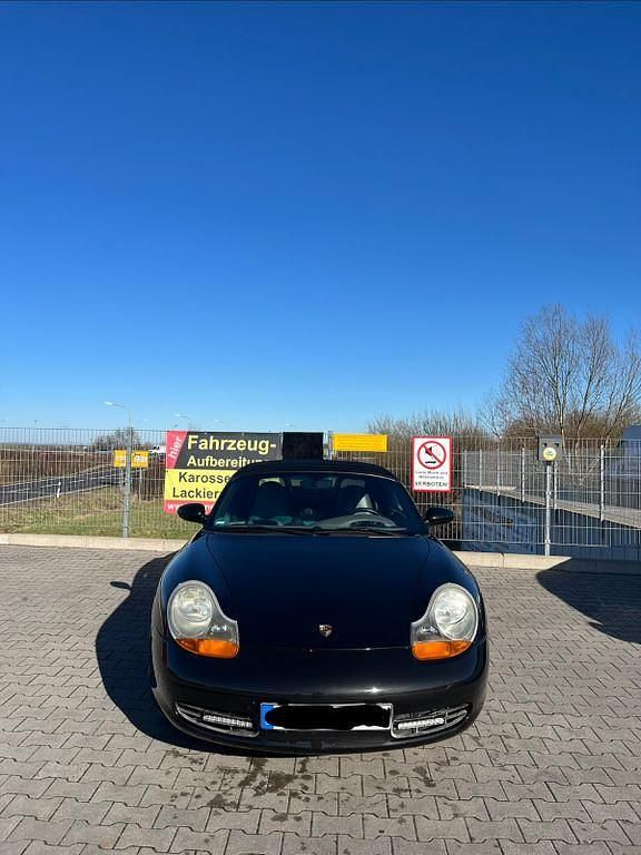 Gebraucht Porsche Boxster 220 PS (161 kW) 2001 Schwarz Cabrio