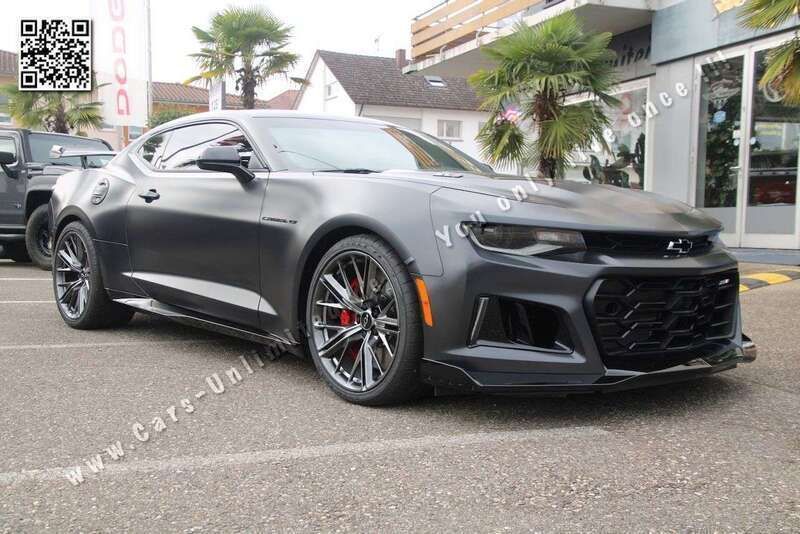 Panther black matte Neu 2024 Chevrolet Camaro ZL1 Coupé | 299.500 € - Bild 1/4