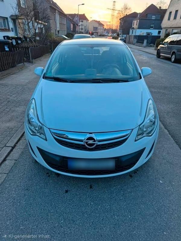 Gebraucht Opel Corsa Selection 69 PS (50 kW) 2011 Weiß Kleinwagen