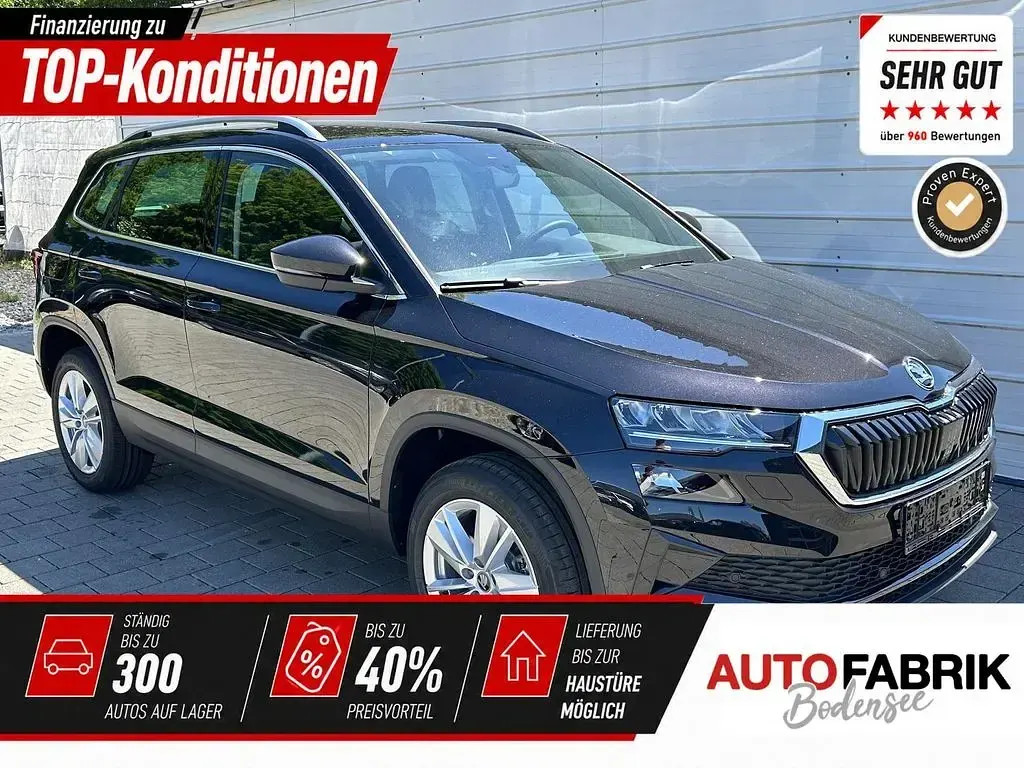Neu Skoda Karoq 150 PS (110 kW) 2026 Black magic perleffekt SUV