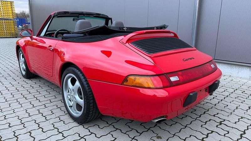 Gebraucht Porsche 911 Carrera Cabriolet 272 PS (200 kW) 1995 Rot Cabrio