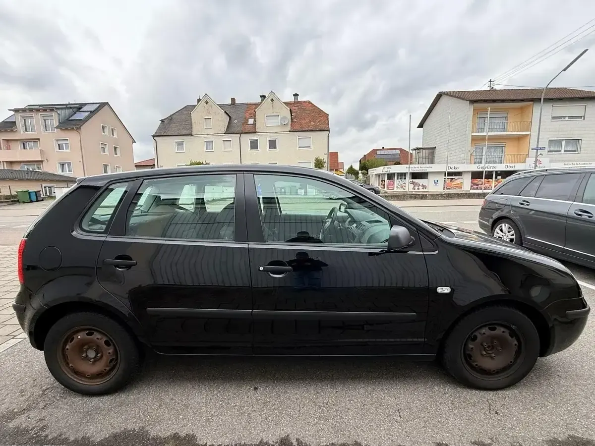 Gebraucht VW Polo 2003 Schwarz Kleinwagen