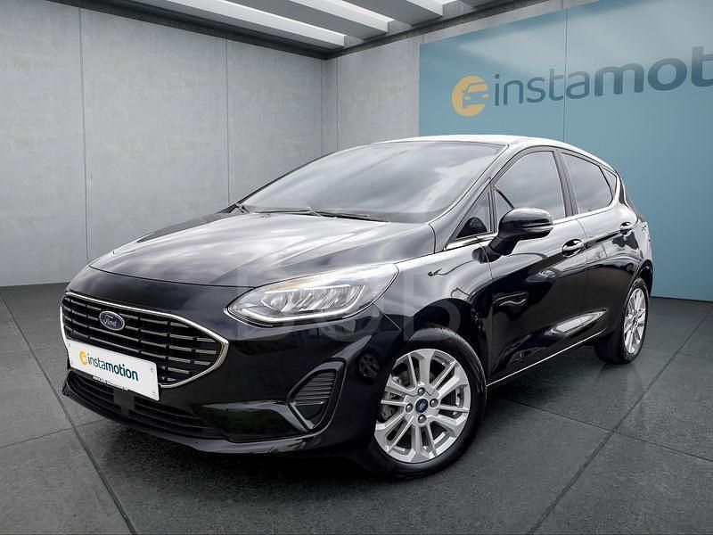 Schwarz Gebraucht 2023 Ford Fiesta Kleinwagen | 18.299 € - Bild 1/4