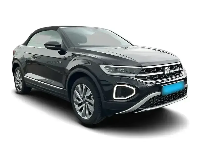 Gebraucht VW T-Roc Cabriolet Goal 2025 Schwarz Cabrio