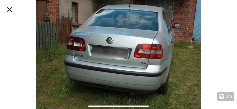 Silber Gebraucht 2004 VW Polo Limousine | 1.800 € (Fairer Preis) - Bild 1/4