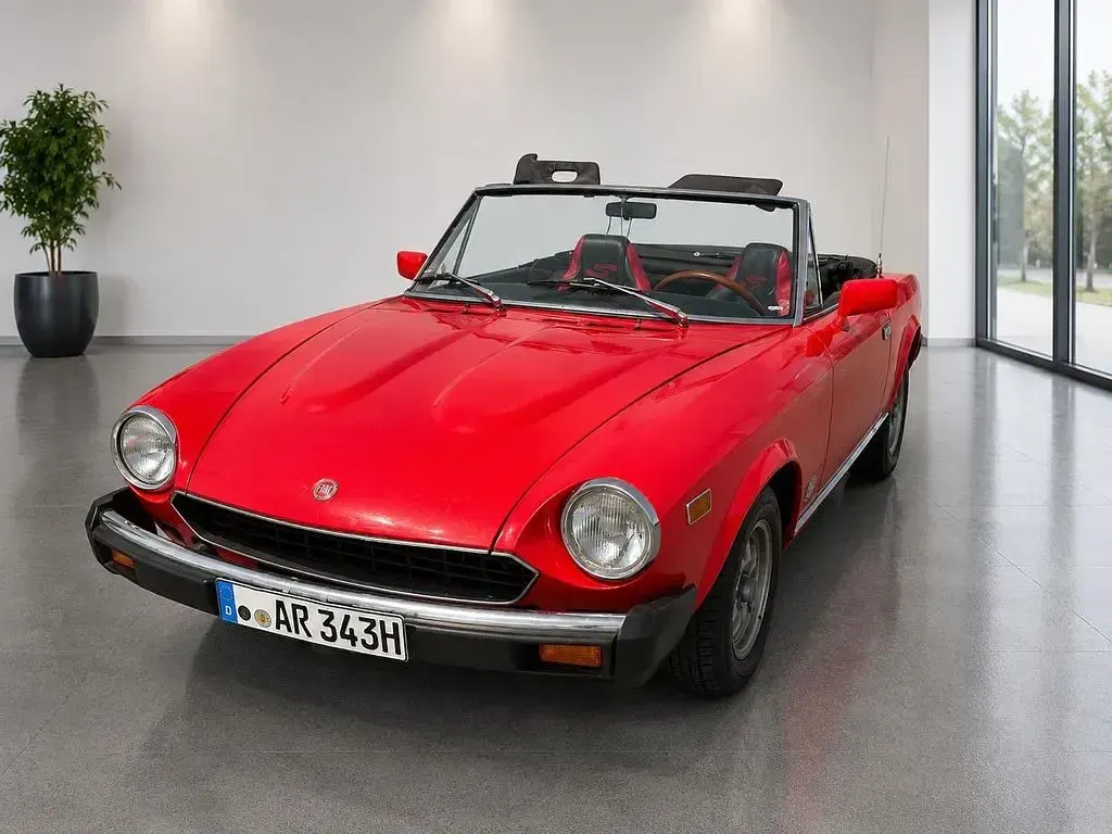 Gebraucht Fiat 124 Spider 131 PS (96 kW) 1981 Rot Cabrio