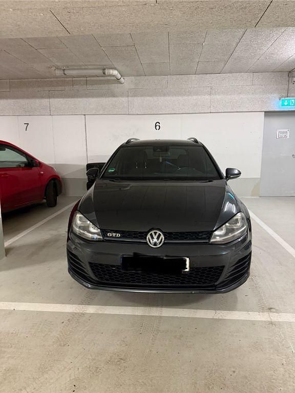 Gebraucht VW Golf VII GTD 184 PS (135 kW) 2015 Schwarz Kombi