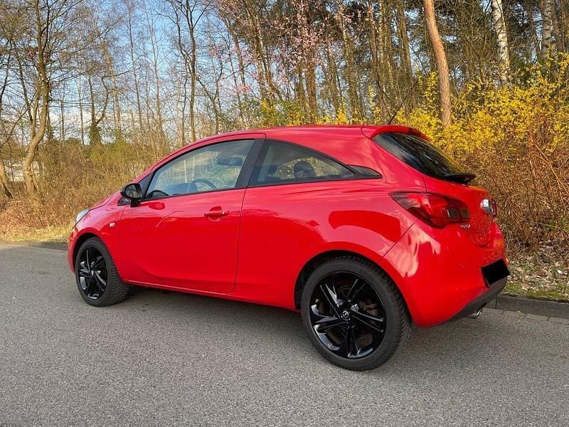 Gebraucht Opel Corsa 101 PS (74 kW) 2016 Rot Kleinwagen
