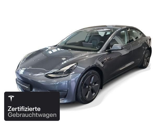 Silber Gebraucht 2021 Tesla Model 3 Long Range AWD Limousine | 29.000 € (Etwas zu teuer) - Bild 1/4