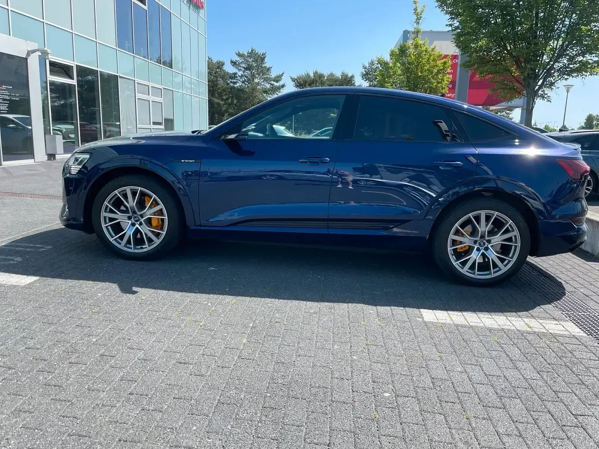 Gebraucht Audi Q8 e-tron Comfort 230 kW (313 PS) 2021 Blau SUV