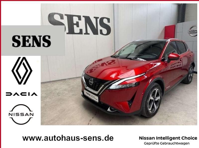 Fuji sunset red Gebraucht 2023 Nissan Qashqai N-Connecta SUV | 25.950 € (Fairer Preis) - Bild 1/4