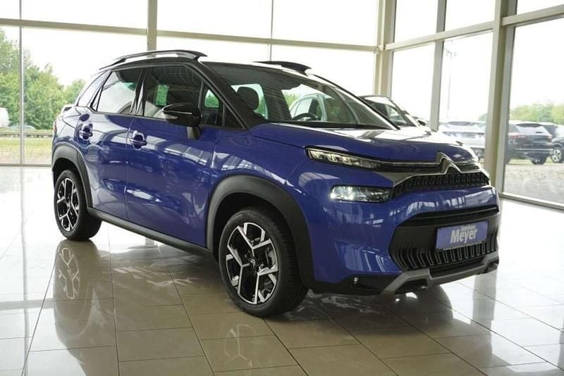 Voltaic blau /schwarz Gebraucht 2023 Citroën C3 Aircross PureTech SUV | 22.800 € (Teuer) - Bild 1/4