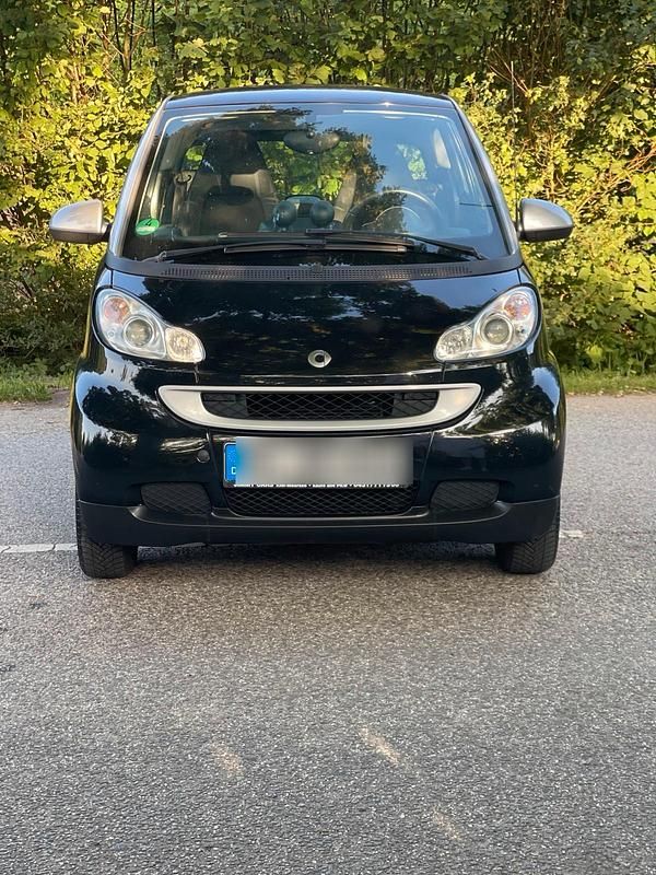 Schwarz Gebraucht 2008 Smart ForTwo Coupé Passion Kleinwagen | 3.999 € (Fairer Preis) - Bild 1/4
