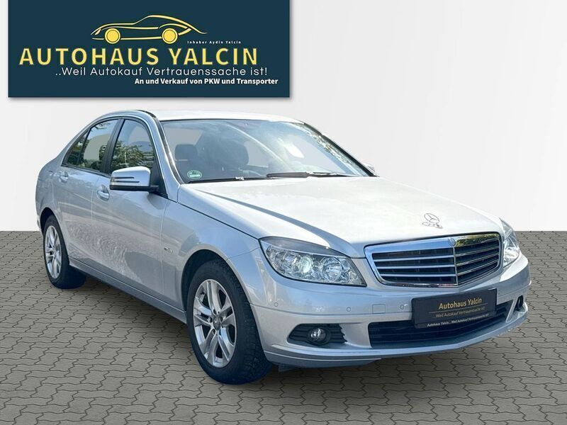 Iridiumsilber metalliclack Gebraucht 2009 Mercedes C180 Limousine | 9.999 € (Fairer Preis) - Bild 1/4
